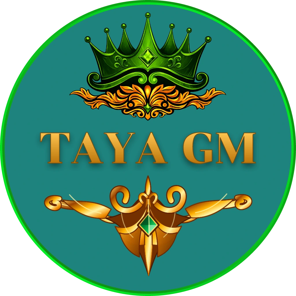 TAYA GM – Explore premium casino entertainment designed for players in the Philippines Confident woman in a luxury gold dress surrounded by casino elements like roulette, cards, and chips representing the high end gaming atmosphere of TAYA GM for players in the Philippines